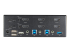 StarTech.com 2 Port Dual Monitor HDMI KVM Switch, 4K 60Hz Ultra HD HDR, Desktop 4K HDMI 2.0 KVM Switch with 2 Port USB 3.0 Hub (5Gbps) & 4x USB 2.0 HID Port, Audio, Hotkey Switching, TAA - Back