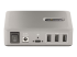StarTech.com 10-Port USB-C Hub, 8x USB-A + 2x USB-C, Self-Powered w/ 65W Power Supply, USB 3.1 10Gbps Hub w/ BC1.2 Charging, Desktop/Laptop USB Hub with 3ft Locking USB-IF Certified Cable - Back