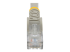 StarTech.com 50cm CAT6 Ethernet Cable, 10 Gigabit Snagless RJ45 650MHz 100W PoE Patch Cord, CAT 6 10GbE UTP Network Cable w/Strain Relief, Grey, Fluke Tested/Wiring is UL Certified/TIA - Close up
