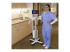 Ergotron StyleView Tablet Cart, SV10 - Left-angle