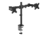 Fellowes Reflex Dual Monitor Arm - Left-angle