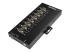 StarTech.com 8 Port Serial Hub USB to RS232/RS485/RS422 Adapter, Industrial USB 2.0 to DB9 Serial Converter Hub, IP30 Rated, Din Rail Mountable Metal Serial Hub, 15kV ESD Protection - Right-angle