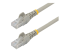 StarTech.com 50cm CAT6 Ethernet Cable, 10 Gigabit Snagless RJ45 650MHz 100W PoE Patch Cord, CAT 6 10GbE UTP Network Cable w/Strain Relief, Grey, Fluke Tested/Wiring is UL Certified/TIA - Right-angle