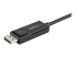 StarTech.com 6ft (2m) USB C to DisplayPort 1.2 Cable 4K 60Hz, Bidirectional DP to USB-C or USB-C to DP Reversible Video Adapter Cable, HBR2/HDR, USB Type C / Thunderbolt 3 Monitor Cable - Close up