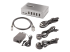 StarTech.com 10-Port USB-C Hub, 8x USB-A + 2x USB-C, Self-Powered w/ 65W Power Supply, USB 3.1 10Gbps Hub w/ BC1.2 Charging, Desktop/Laptop USB Hub with 3ft Locking USB-IF Certified Cable - Right-angle