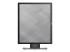Dell P1917S - LED monitor - Front