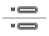 Elo - USB cable - 24 pin USB-C (M) to 24 pin USB-C (M) - 