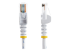 StarTech.com 10m White Cat5e / Cat 5 Snagless Ethernet Patch Cable 10 m - Multi-angle