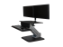 StarTech.com Height Adjustable Standing Desk Converter - Right-angle