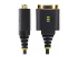 StarTech.com 1ft/30cm USB to Null Modem Serial Adapter Cable, FTDI, RS232 - Front