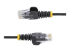 StarTech.com 2m Slim LSZH CAT6 Ethernet Cable, 10 Gigabit Snagless RJ45 100W PoE Patch Cord, CAT 6 10GbE UTP Network Cable w/Strain Relief, Black, Fluke Tested/ETL, Low Smoke Zero Halogen - Multi-angle