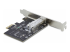 StarTech.com 1-Port GbE SFP Network Card, PCIe 2.1 x1, Intel I210-IS, 1GbE Controller, 1000BASE Copper/Fiber Optic, Single-Port Gigabit Ethernet NIC, Desktop/Server Backplanes - Top