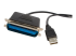 StarTech.com 10 ft USB to Parallel Printer Adapter - Right-angle