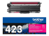 Brother TN-423M - Magenta - Front
