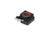 DYMO IND - Vinyl - black on white - Right-angle