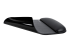 StarTech.com Mouse Pad with Hand rest, 6.7x7.1x 0.8 in (17x18x2cm), Ergonomic Mouse Pad with Wrist Support, Desk Wrist Pad w/ Non-Slip PU Base for Office/Home/Computer/Laptop - Left side