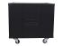 StarTech.com 9U Open Frame Rack with Wheels - Right side