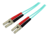 StarTech.com Aqua OM4 Duplex Multimode Fiber - Close up