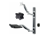 StarTech.com Wall Mount Workstation, VESA Mount For 32" Monitors (22lb/10kg), Fully Articulating Arms For Single Monitor Mount & Keyboard Tray, Includes Desktop Computer/PC Bracket - Right-angle