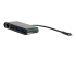 C2G USB C Ethernet and 3 Port USB Hub Black - Right-angle