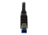StarTech.com 1m Black SuperSpeed USB 3.0 Cable - Close up