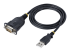 StarTech.com 3ft (1m) USB to Serial Cable, DB9 Male RS232 to USB Converter, USB to Serial Adapter for PLC/Printer/Scanner/Network Switches, USB to COM Port Adapter - Right-angle