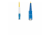 StarTech.com 2m (6.6ft) LC to SC (UPC) OS2 Single Mode Simplex Fiber Optic Cable, 9/125µm, Laser Optimized, 40G/100G, Bend Insensitive, Low Insertion Loss - Front