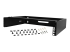 StarTech.com 2U Wall Mount Rack, 19" Wall Mount Network Rack, 14 inch Deep (Low Profile), Wall Mounting Patch Panel Bracket for Network Switches, IT Equipment, 77lb (35kg) Capacity - Right-angle