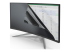 StarTech.com Monitor Privacy Screen for 34 inch Ultrawide Display, 21:9 Widescreen Computer Screen Security Filter, Blue Light Reducing (PRIVSCNMON34W) - Right-angle
