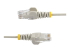 StarTech.com 2m Slim LSZH CAT6 Ethernet Cable, 10 Gigabit Snagless RJ45 100W PoE Patch Cord, CAT 6 10GbE UTP Network Cable w/Strain Relief, Grey, Fluke Tested/ETL, Low Smoke Zero Halogen - Multi-angle