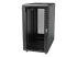 StarTech.com 32U 19" Server Rack Cabinet, Adjustable Depth 6-32 inch, Lockable 4-Post Network/Data/AV Equipment Rack Enclosure w/ Glass Door & Casters, Flat Pack, 1763lb/800kg Capacity - Right-angle