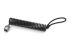Compulocks T-bar Security Keyed Coiled Cable Lock - Back