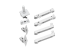 Ergotron LX Pro - Mounting kit (dual arm) - Multi-angle