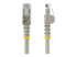 StarTech.com 2m CAT6 Ethernet Cable, 10 Gigabit Snagless RJ45 650MHz 100W PoE Patch Cord, CAT 6 10GbE UTP Network Cable w/Strain Relief, Grey, Fluke Tested/Wiring is UL Certified/TIA - Multi-angle
