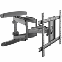 StarTech.com TV Wall Mount supports up to 70 inch VESA Displays, Low Profile Full Motion Universal TV Flat Screen Wall Mount Heavy Duty Adjustable Tilt/Swivel Articulating Arm Bracket