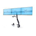 StarTech.com Crossbar Triple Monitor Desk Mount, VESA 75x75/100x100